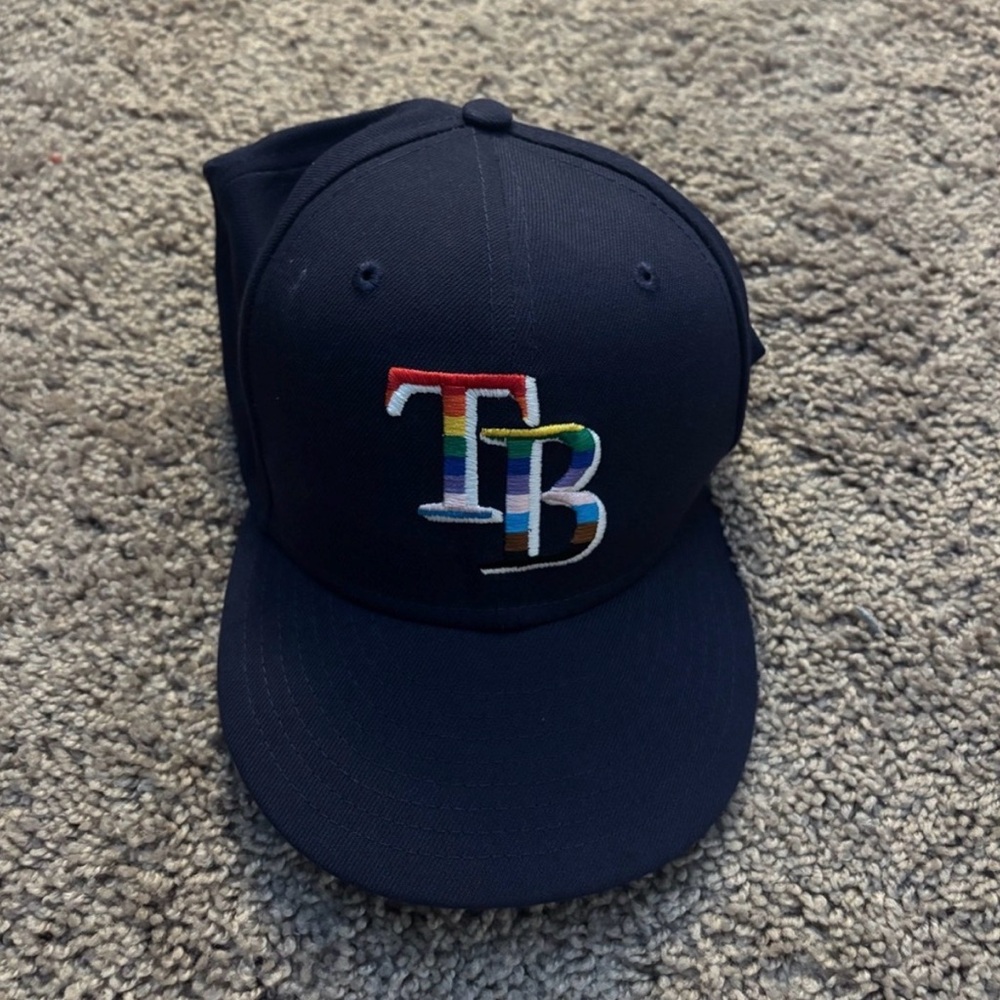 🌸3 for $10🌸 Tampa Bay Rays Navy Blue Pride Cap